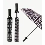 Wine Bottle  Geometric Umbrella