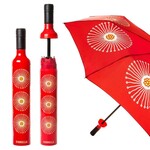 Wine Bottle Flora  Umbrella