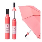 Wine Bottle Umbrella Rose