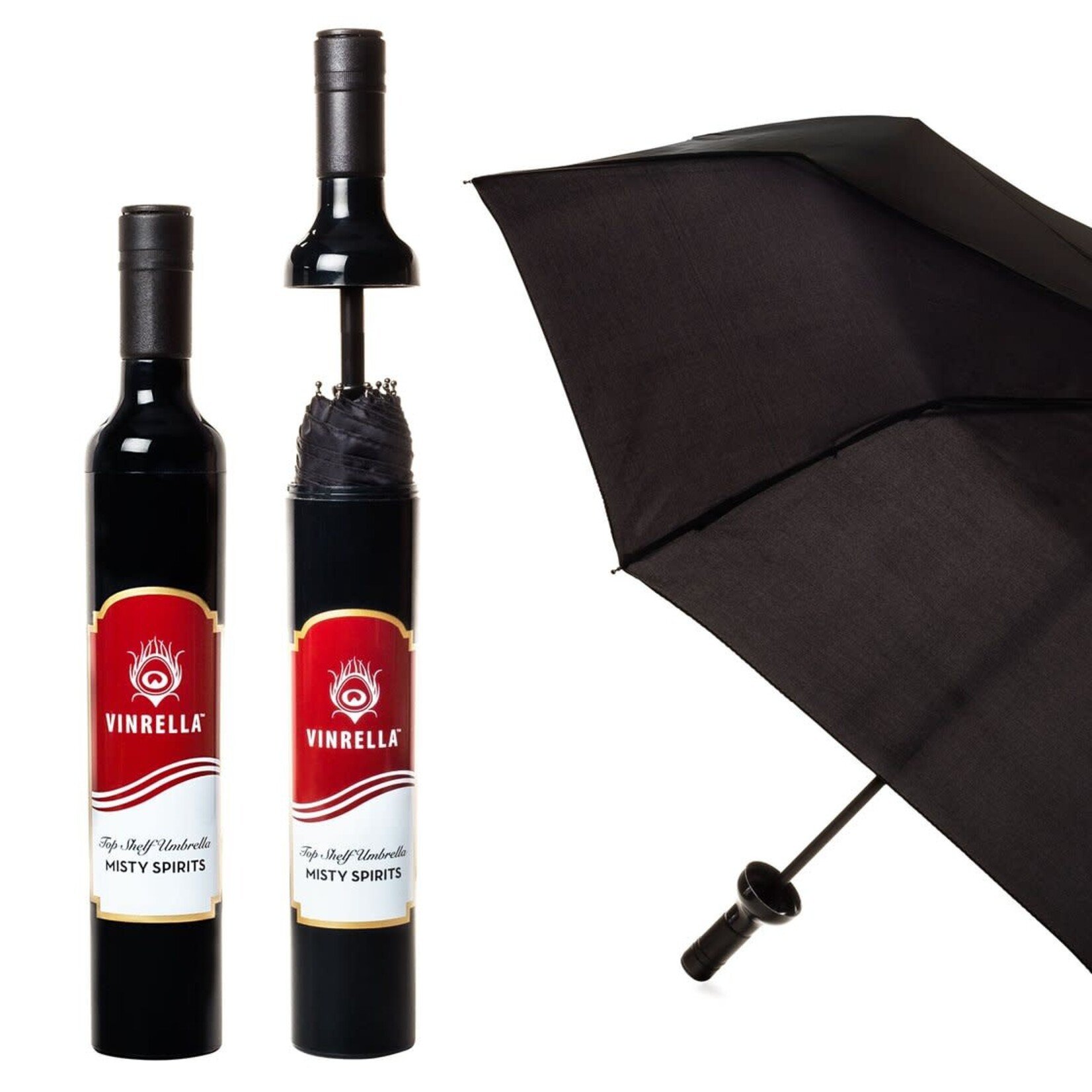 Vinrella Wine Bottle Misty Spirits  Umbrella