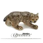 Little Critterz Lynx - Canada Lynx "Luke" - miniature porcelain figurine
