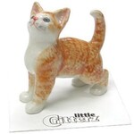 Little Critterz "Ginger" Orange Tiger Cat Miniature