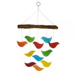 Glass Bird Windchime