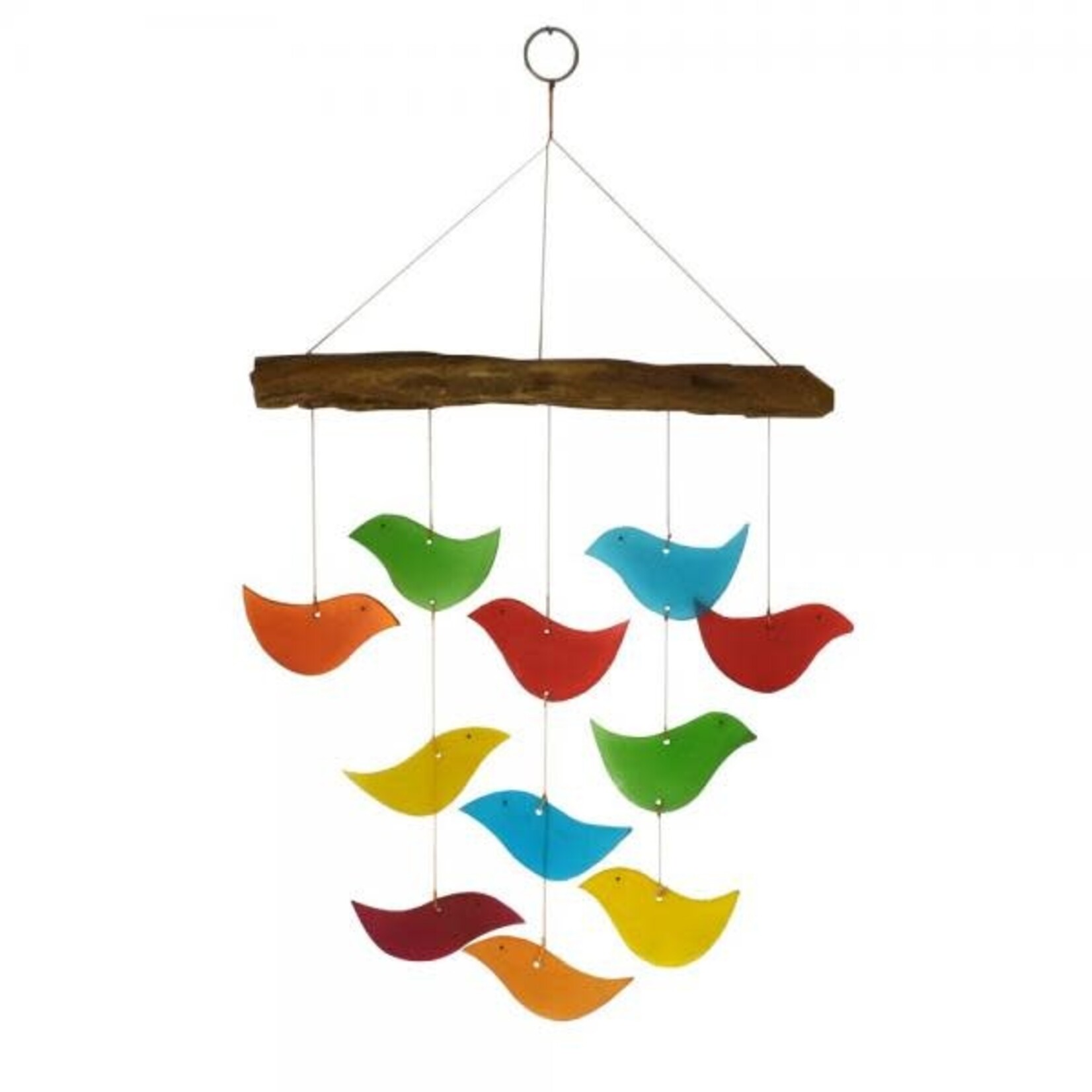 Glass - Bird Windchime