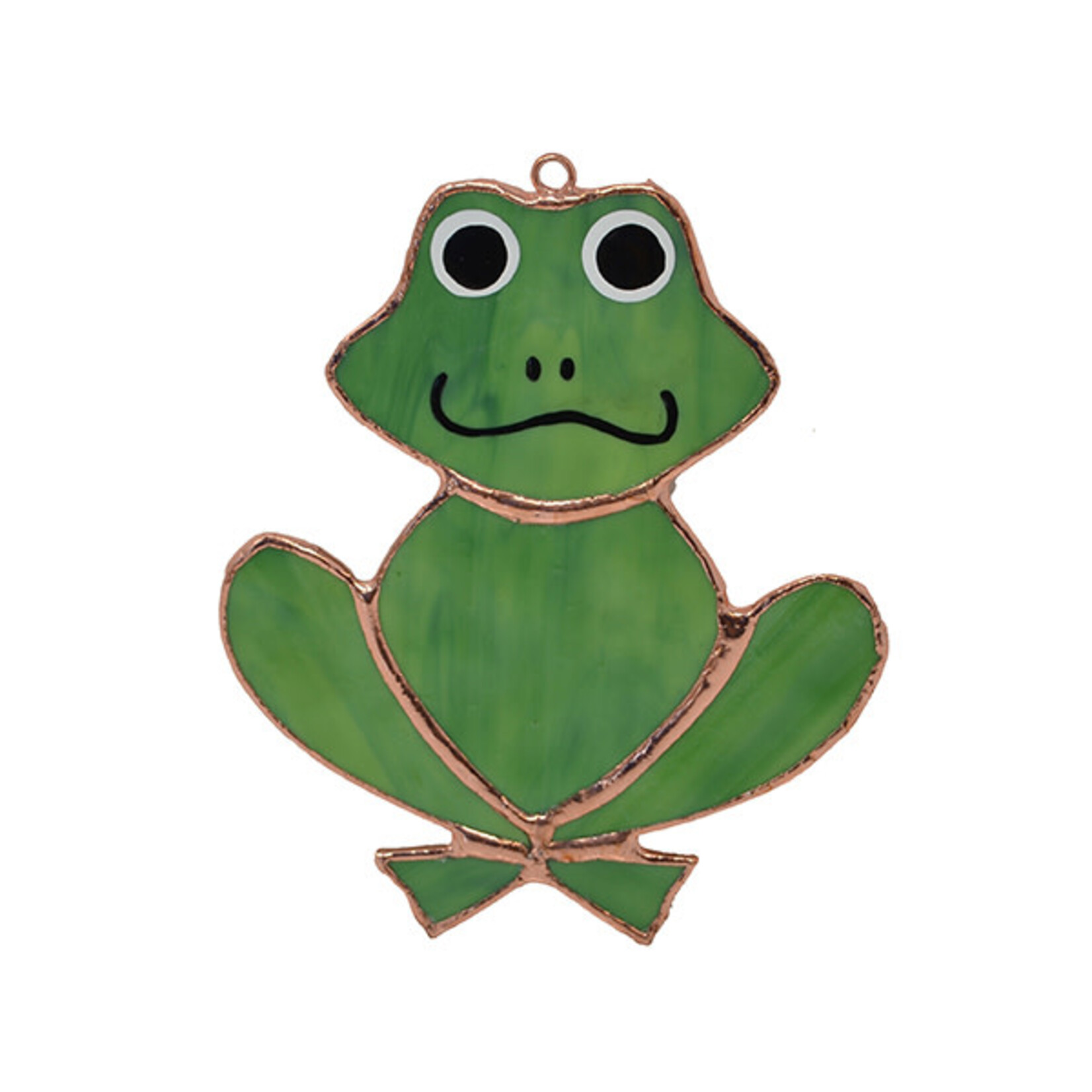 Stained Glass Frog Suncatcher