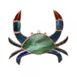 Gift Essentials Stained Glass Crab Suncatcher