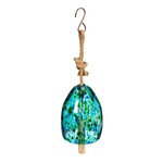 Glass Turquoise Bell Chime