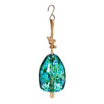 Turquoise Glass Bell Chime