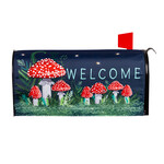 Welcome Friends Mushroom Mail Box Cover