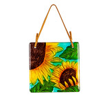 Sunflower Glass Suncatcher