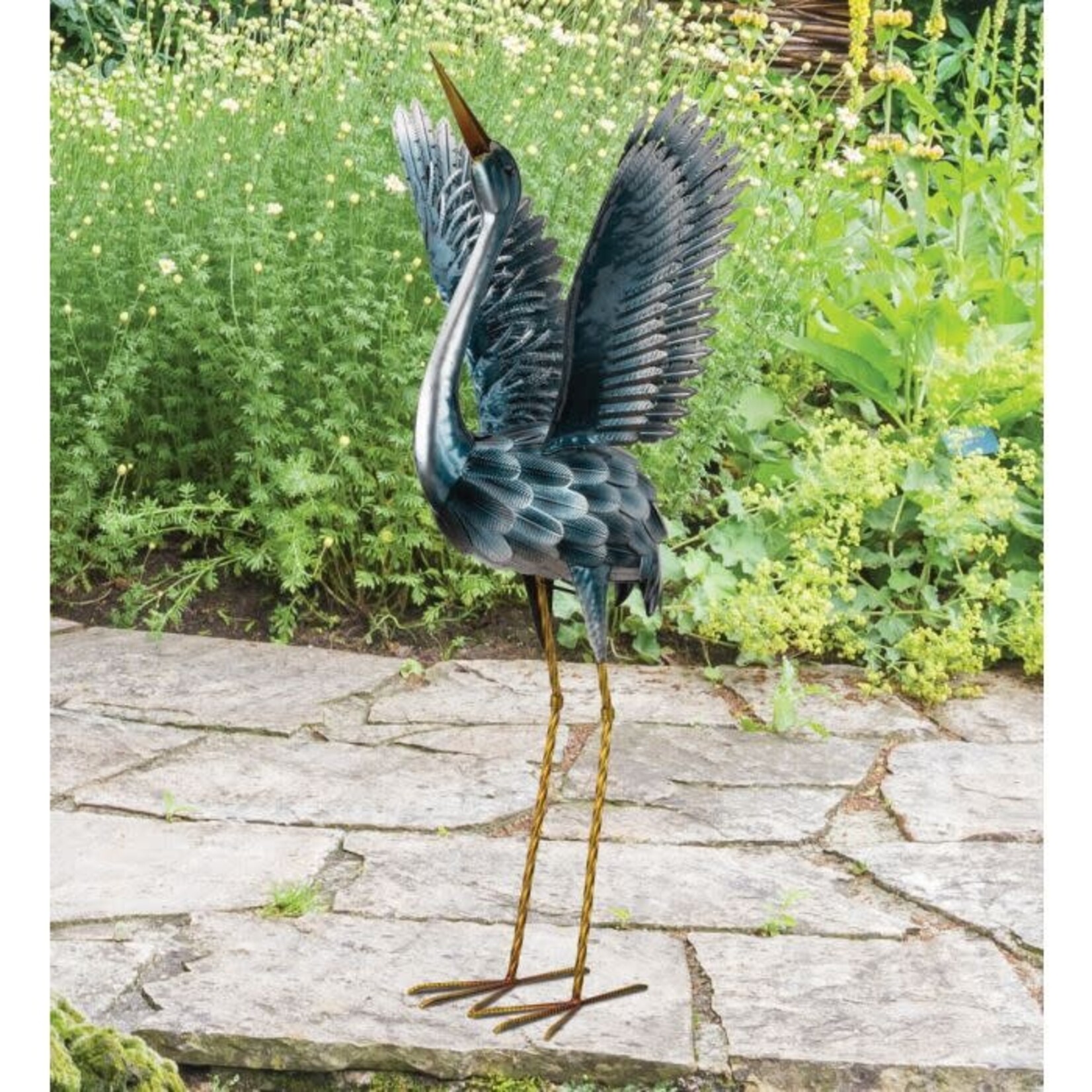 Regal Art & Gift Sea blue Crane Decor - UP