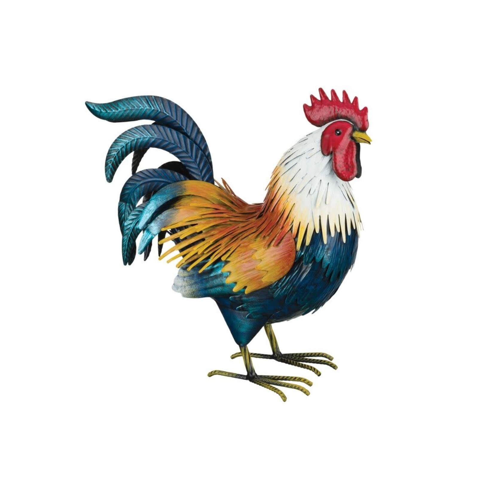 Regal Art & Gift Golden Duckwing Rooster Decor Medium