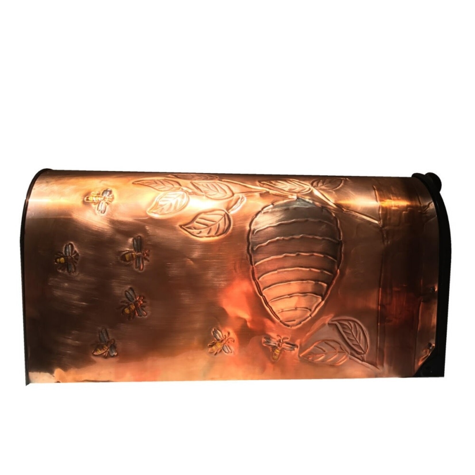 Copper Mailbox - Round Bee