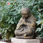 Garden Age Supply Small Shaolin Monk Statue