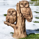 Campania Night Watch Double Owl Statue