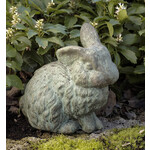 Campania Rabbit With 1 ear up Statue