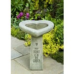 Campania My Heart Is In The Garden Birdbath