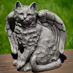 Campania Angel Kitty Statue