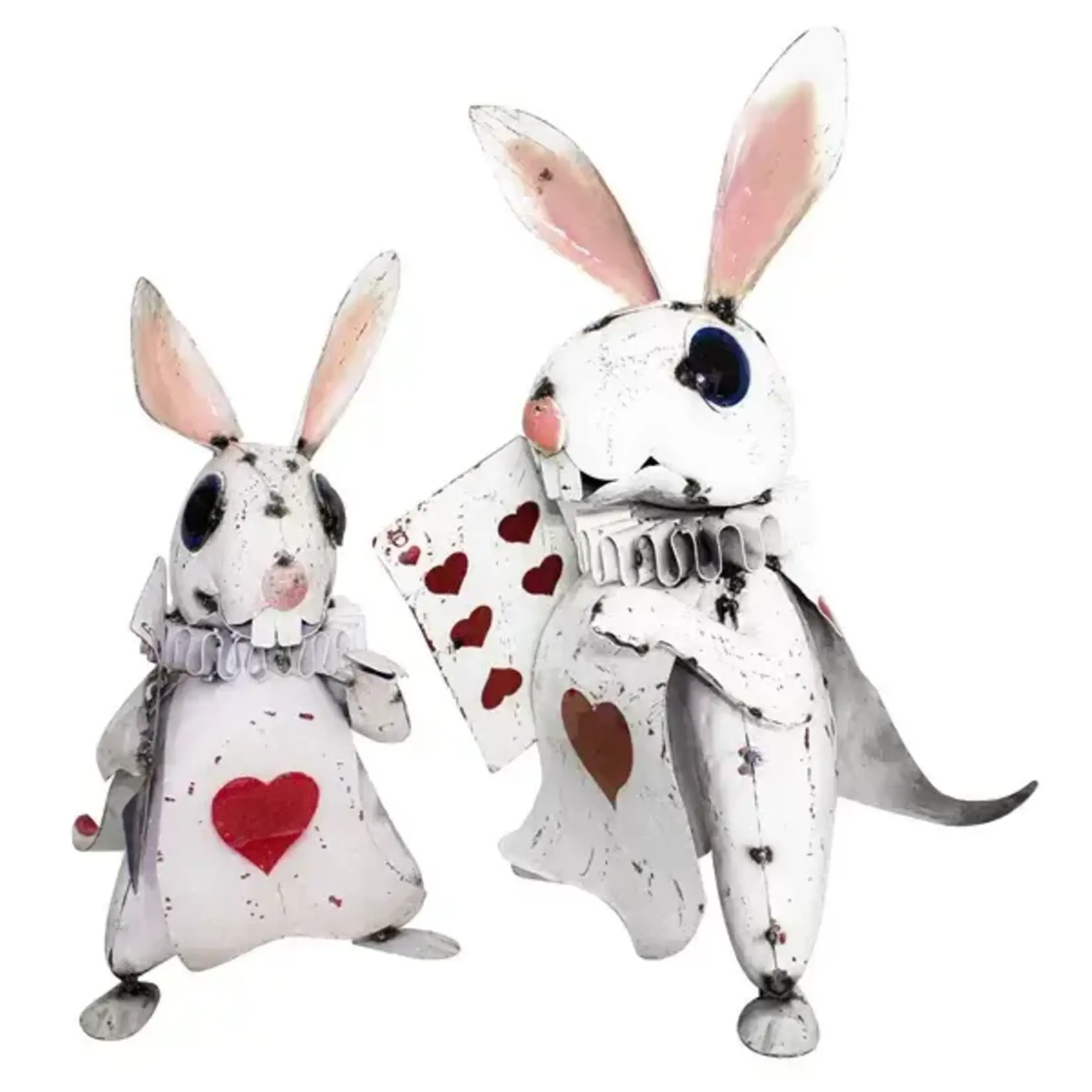 Think Outside White Rabbit Junior Holding Heart ( E box I 1 )