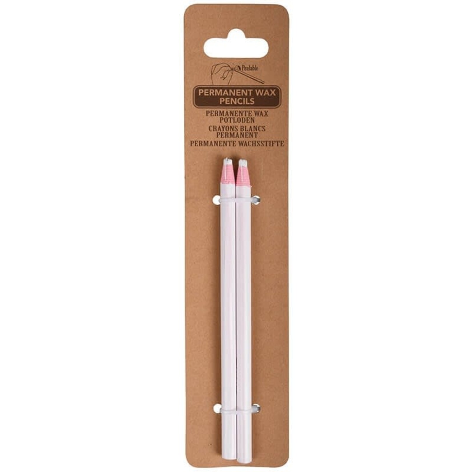 Permanent Wax Pencils Set Of 2