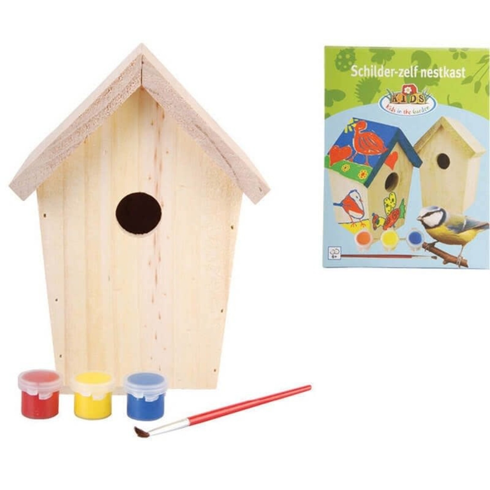 Children's Paint-Your-Own Birdhouse Kit