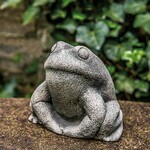 Campania Stone Frog Statue