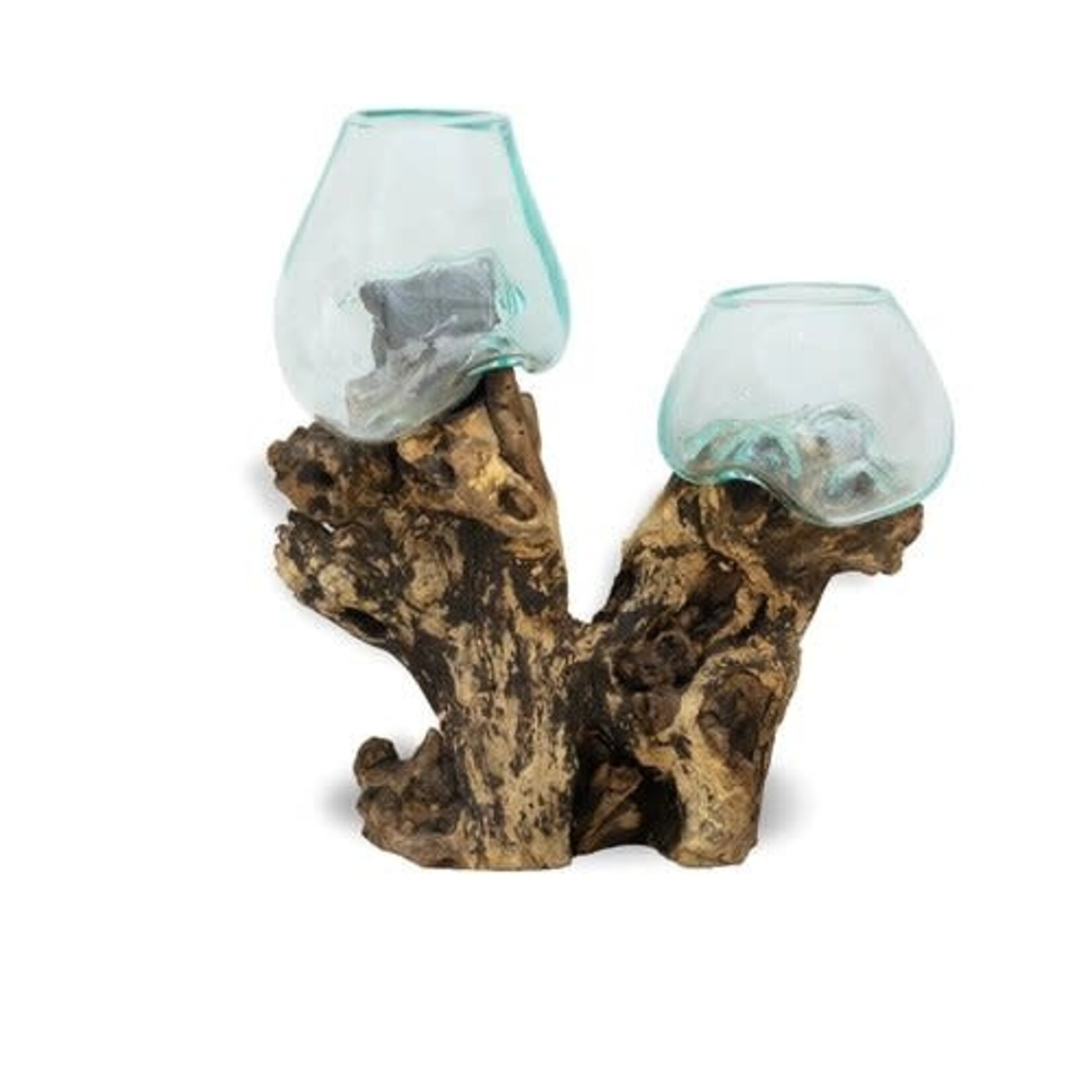 Driftwood and Glass Ocean Decor