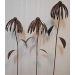 Metal Cone Flower Stake Small
