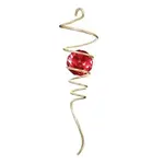 Spinfinity Crystal Spiral Tail Gold/Red