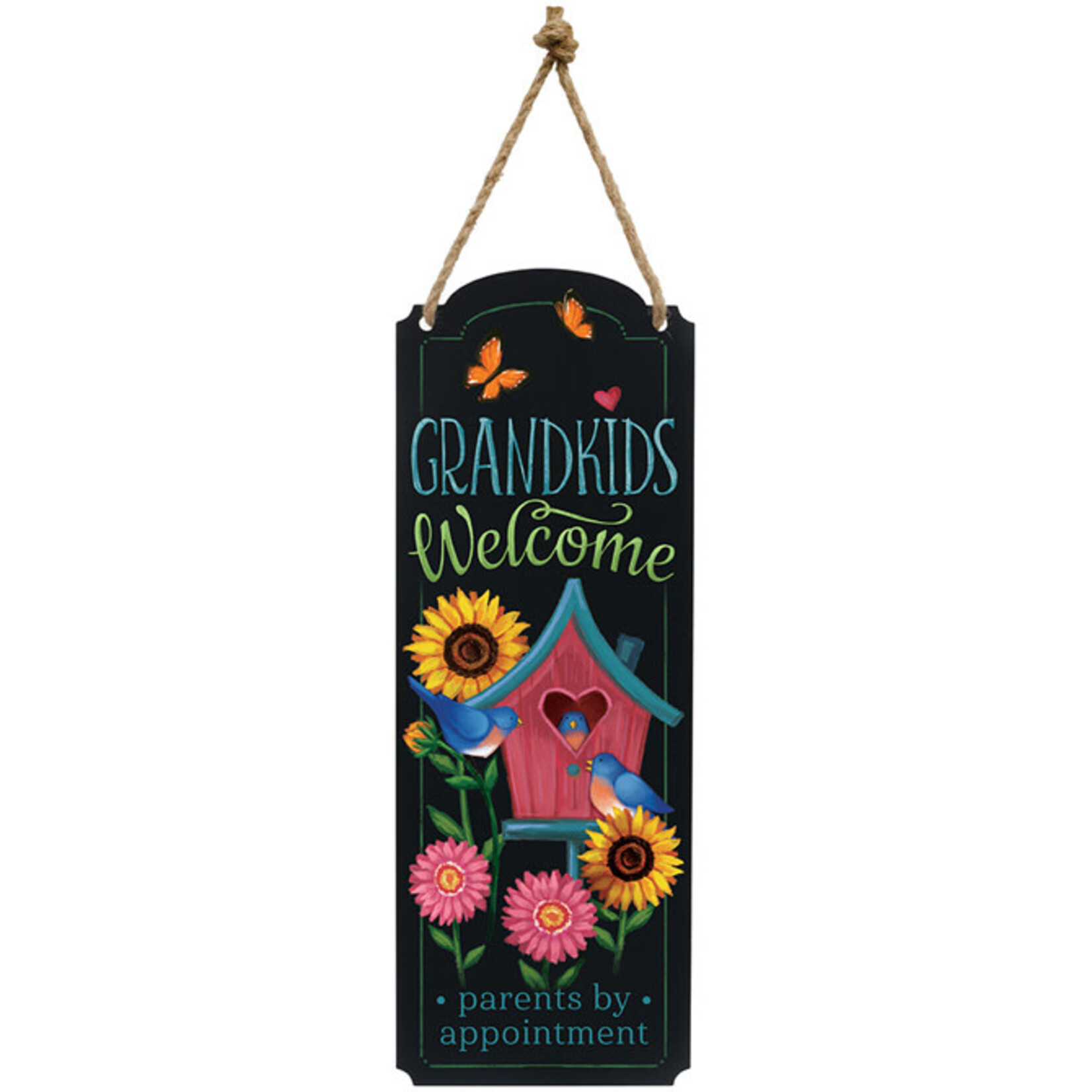 "Grandkids" 18" Metal Wall Décor
