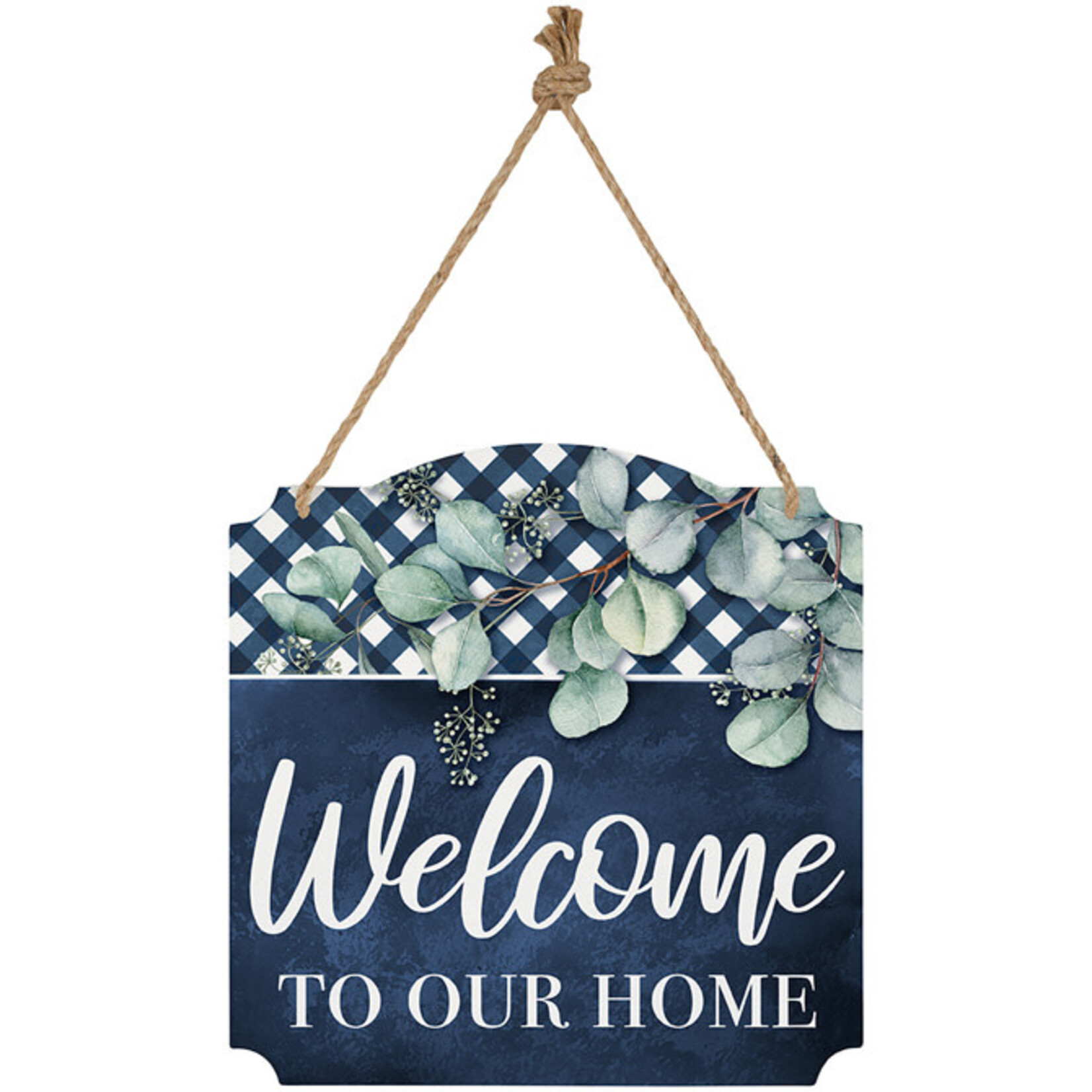 "Welcome Home" Metal Wall Décor