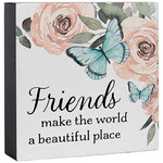 "Friends" Mini Square Sitter ( top of bins)