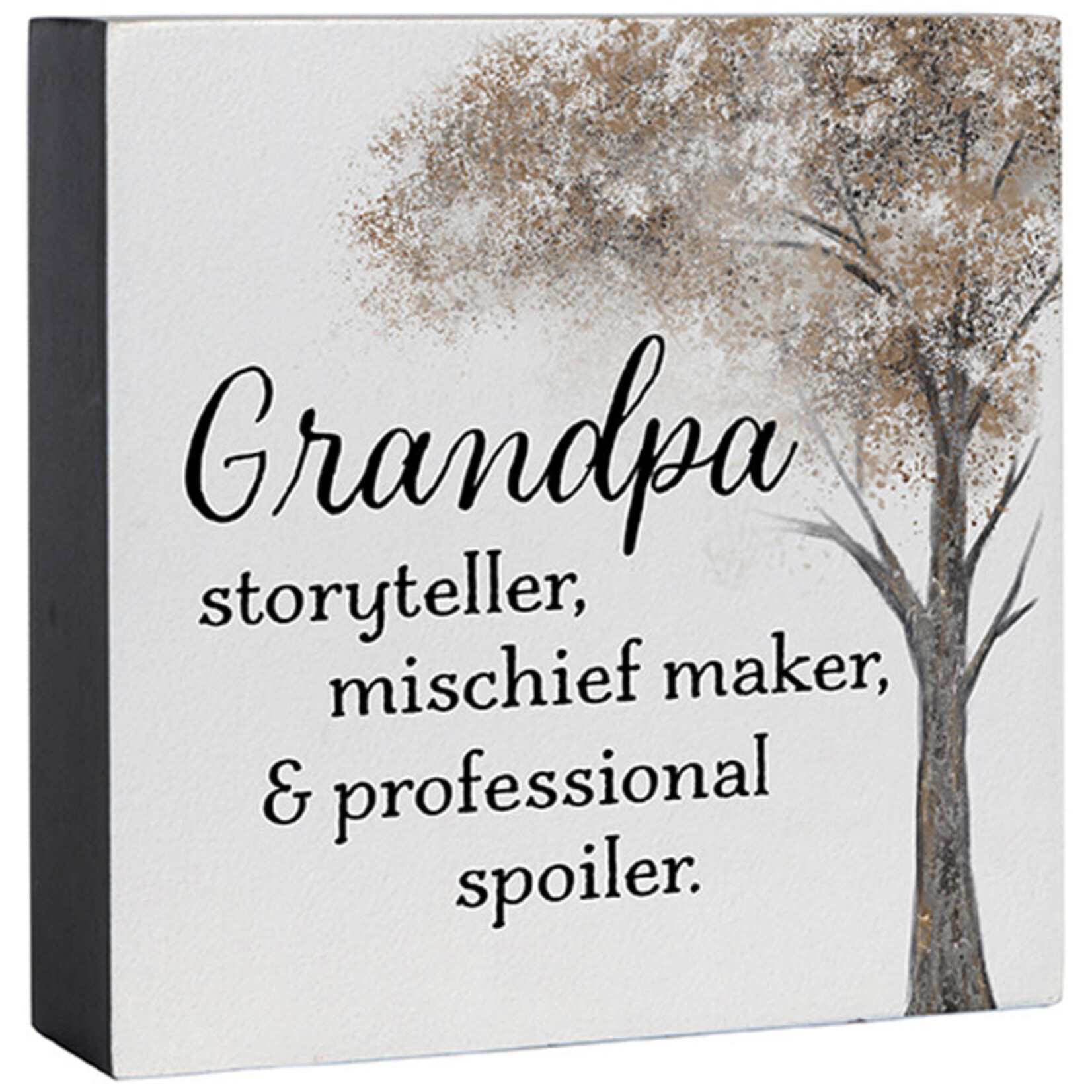 "Grandpa" Mini Square Sitter