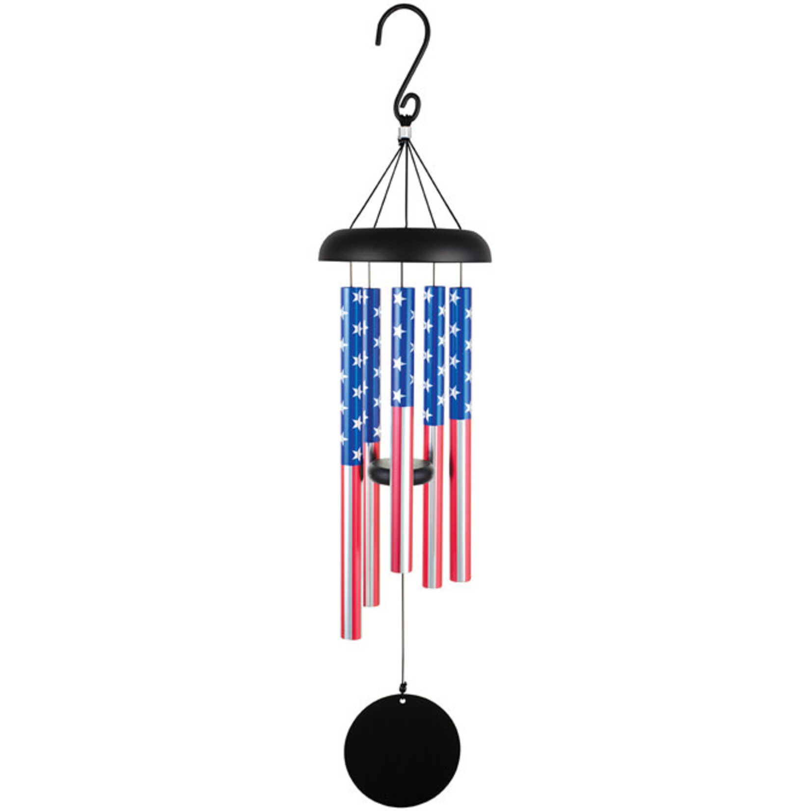 American Flag Windchime