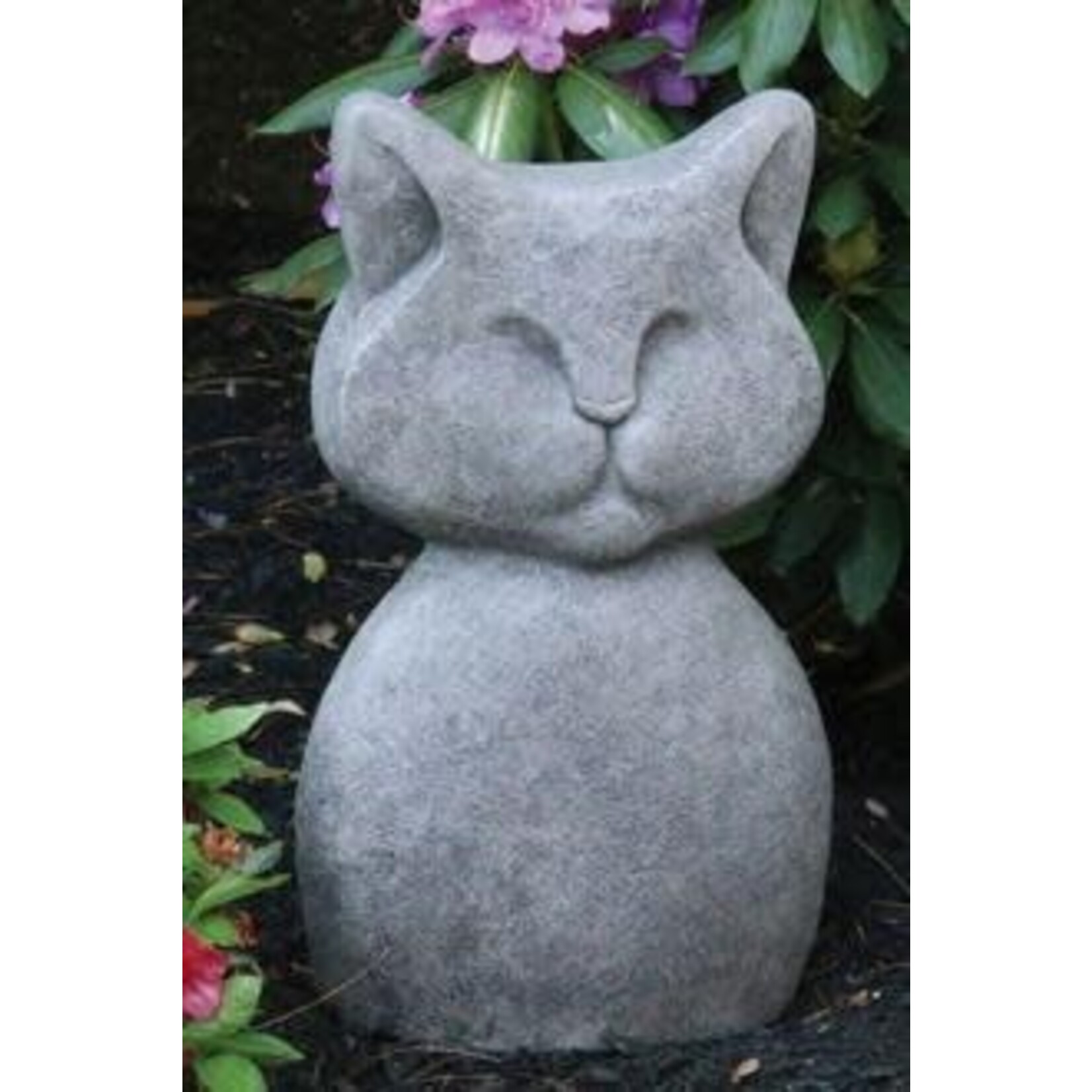 Massarelli Stone Contemporary Cat Statue (H3)