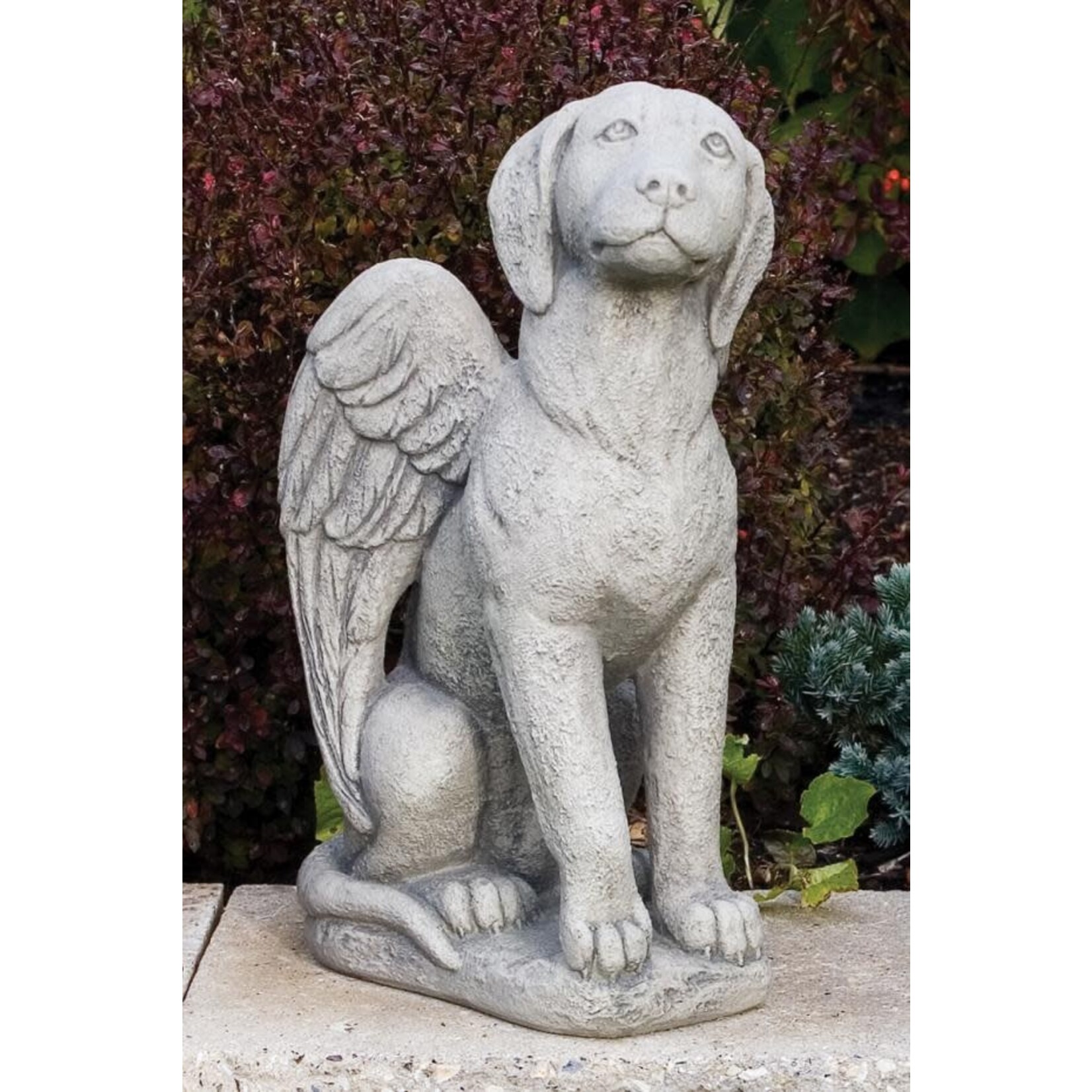 Massarelli Stone Guardian Dog  Statue