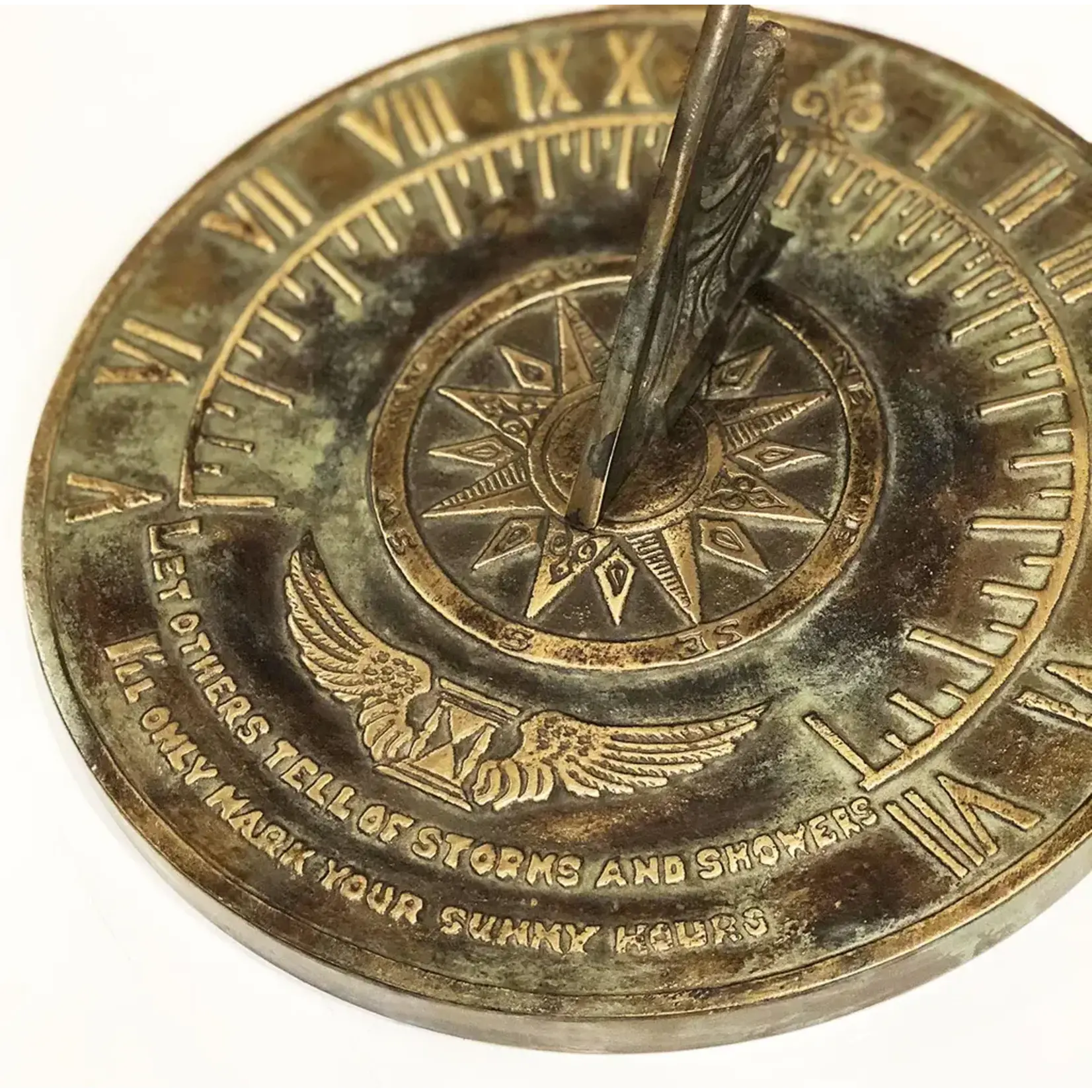 Brass Colonial Sundial