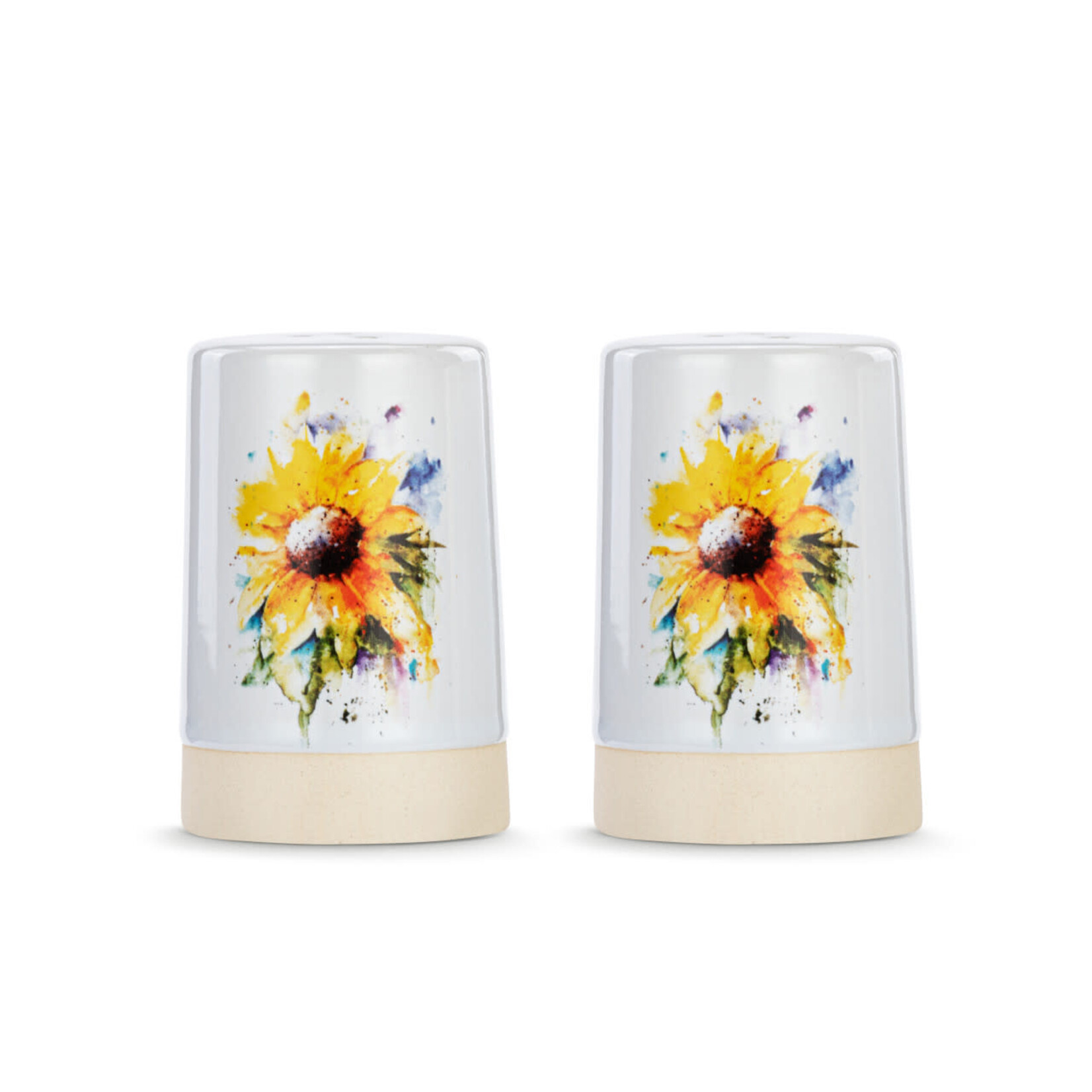 Dean Crouser Sunflower Salt & Pepper Shakers (B-8)