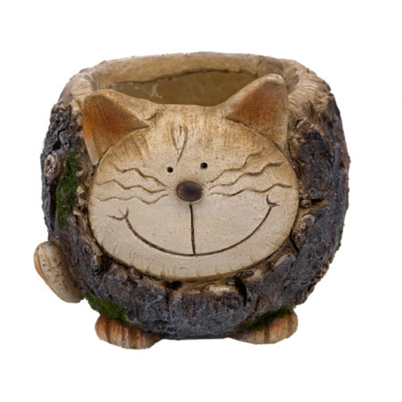 Whimsical Cat Planter     (G9)