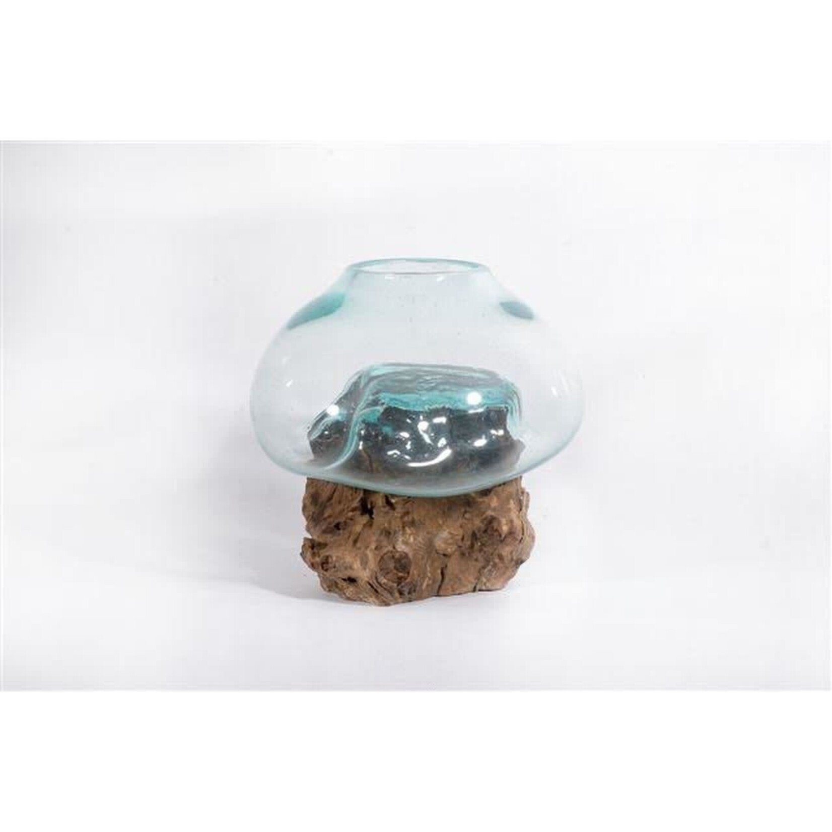Root with Blown Glass Vase X-Small