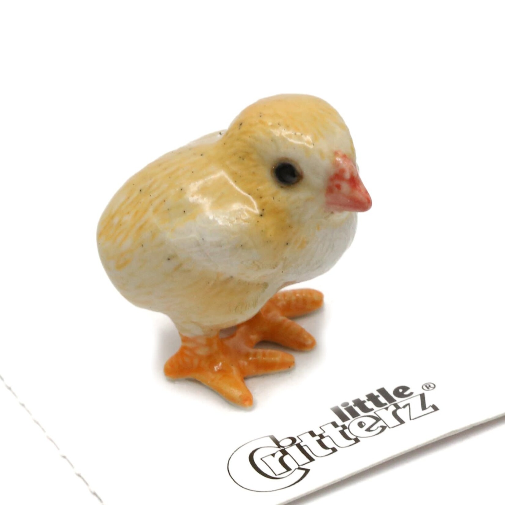 Little Critterz Baby Chick Figurine - "Peeps" ( blk pantry)