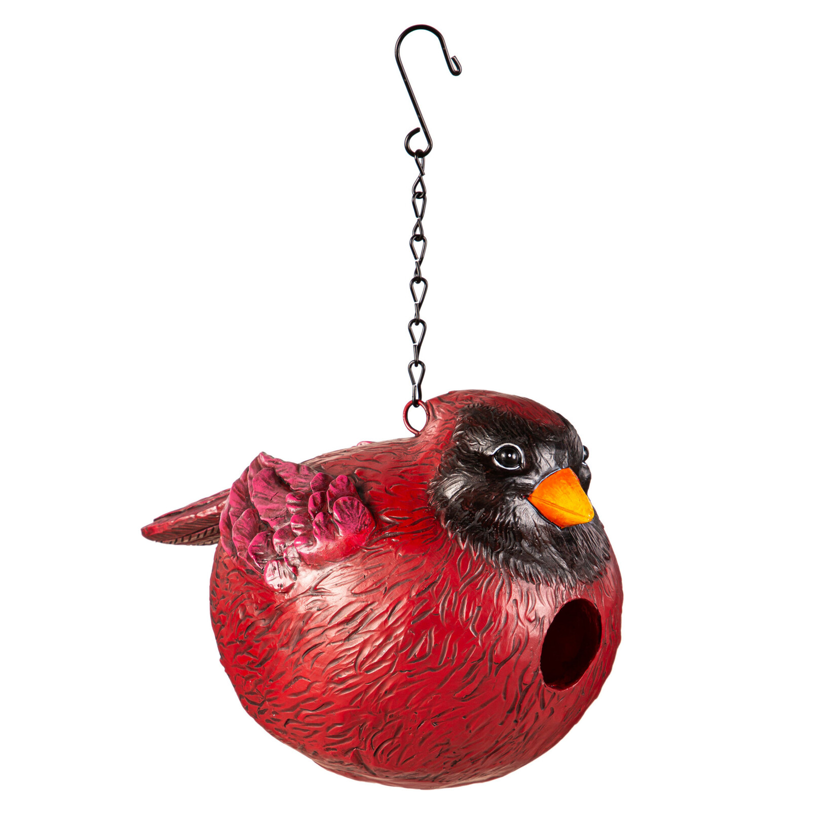 Portly Birdhouse, Curt the Cardinal