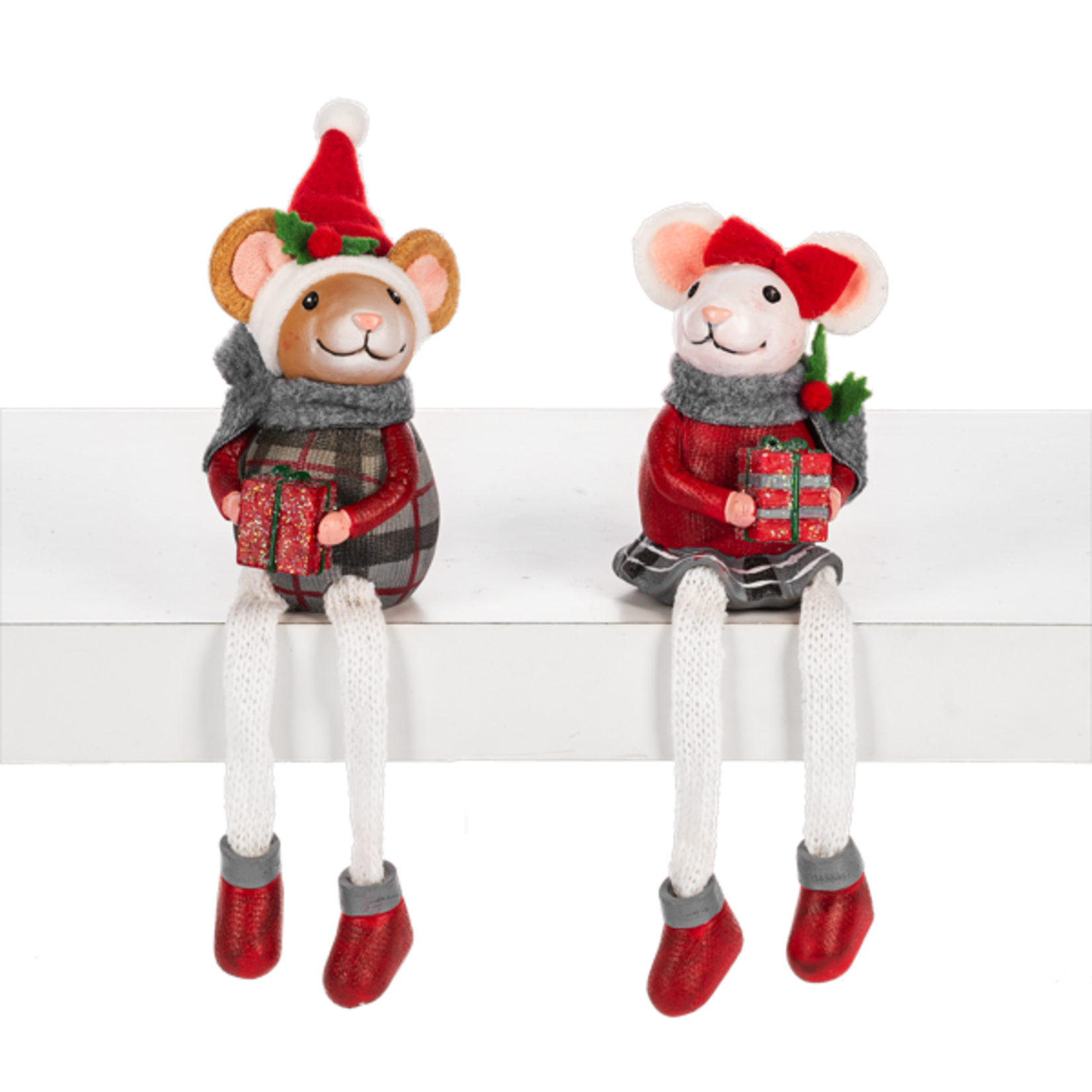 Santa's Little Helper Shelf Sitter -Boy