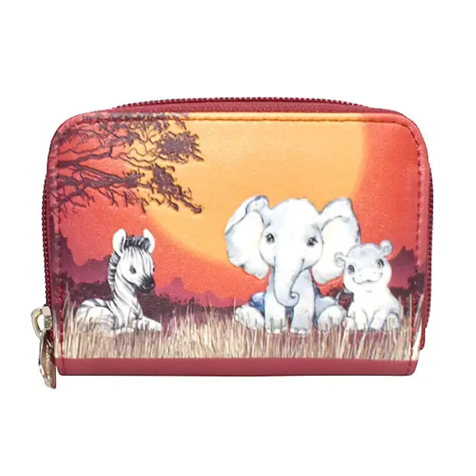 Babies Of Africa Coin Purse ( Red Color)