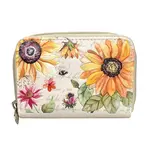 Sunflower Coin Purse Beige