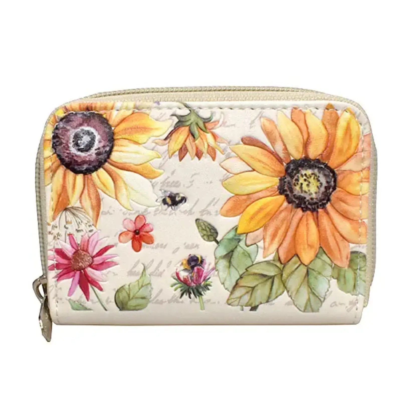 Sunflower Coin Purse Beige