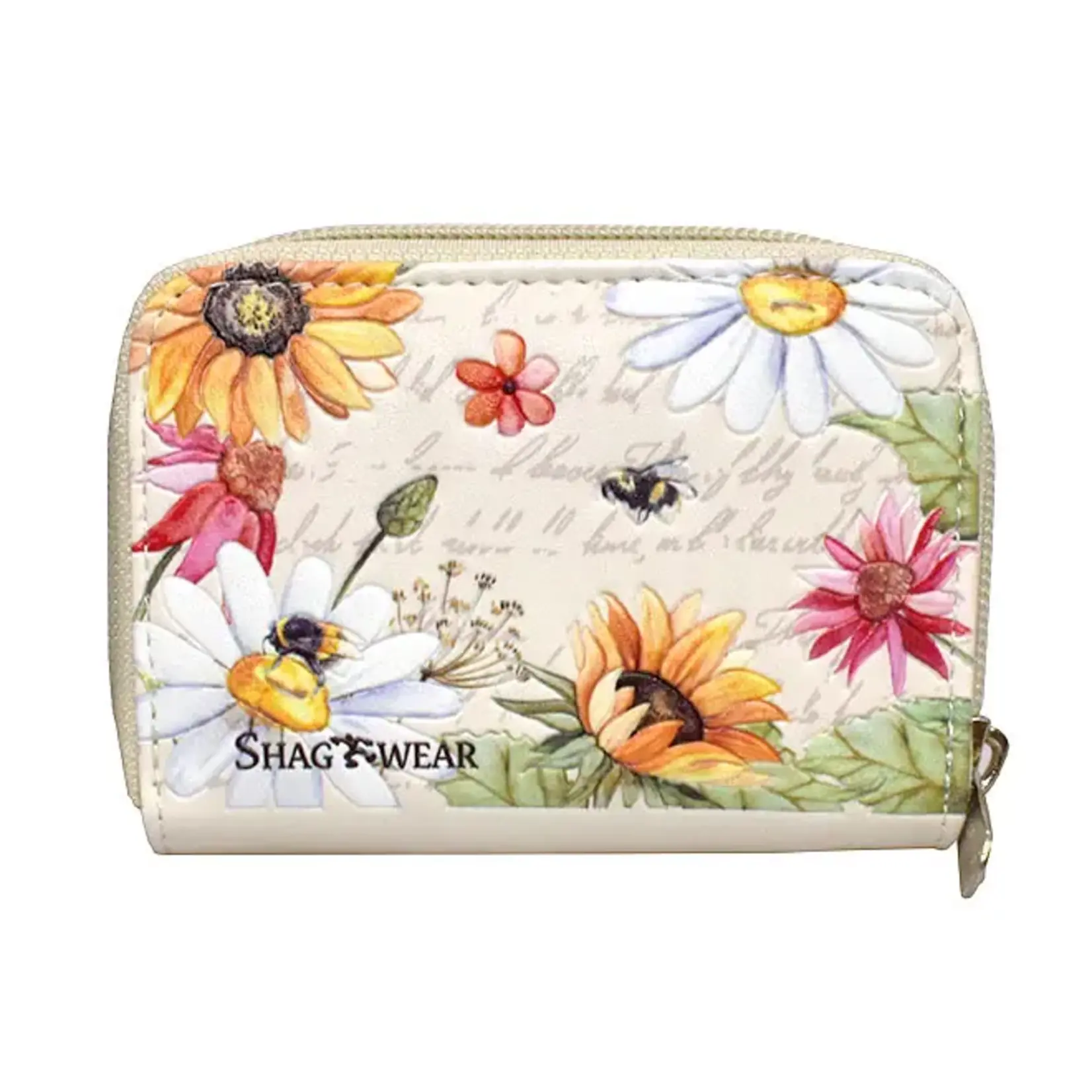 Sunflower Coin Purse Beige