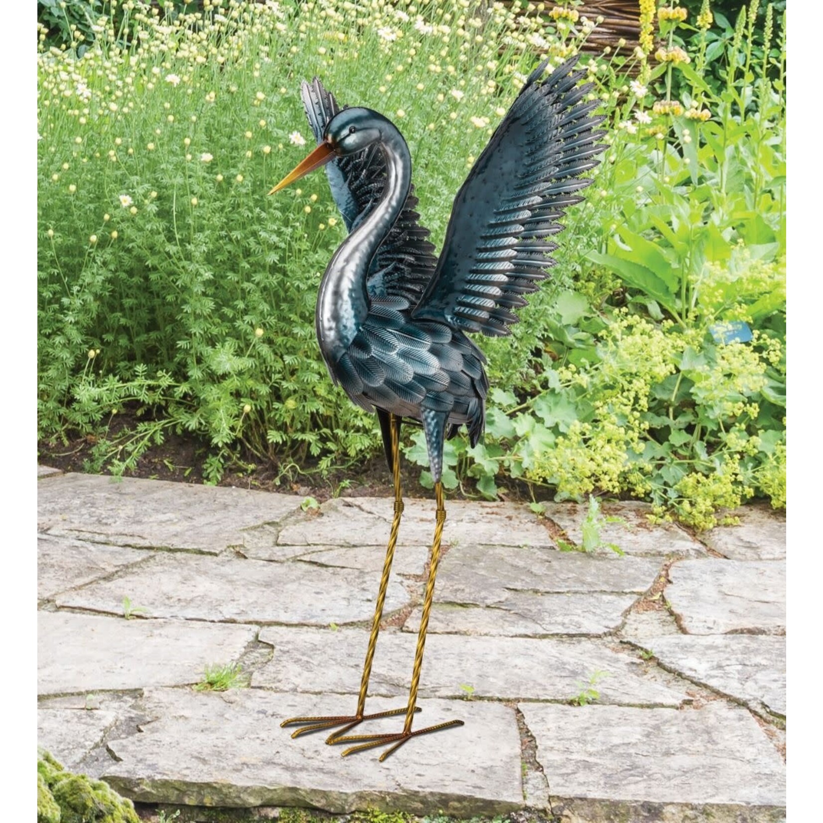 Regal Art & Gift Sea blue Crane Decor - Down