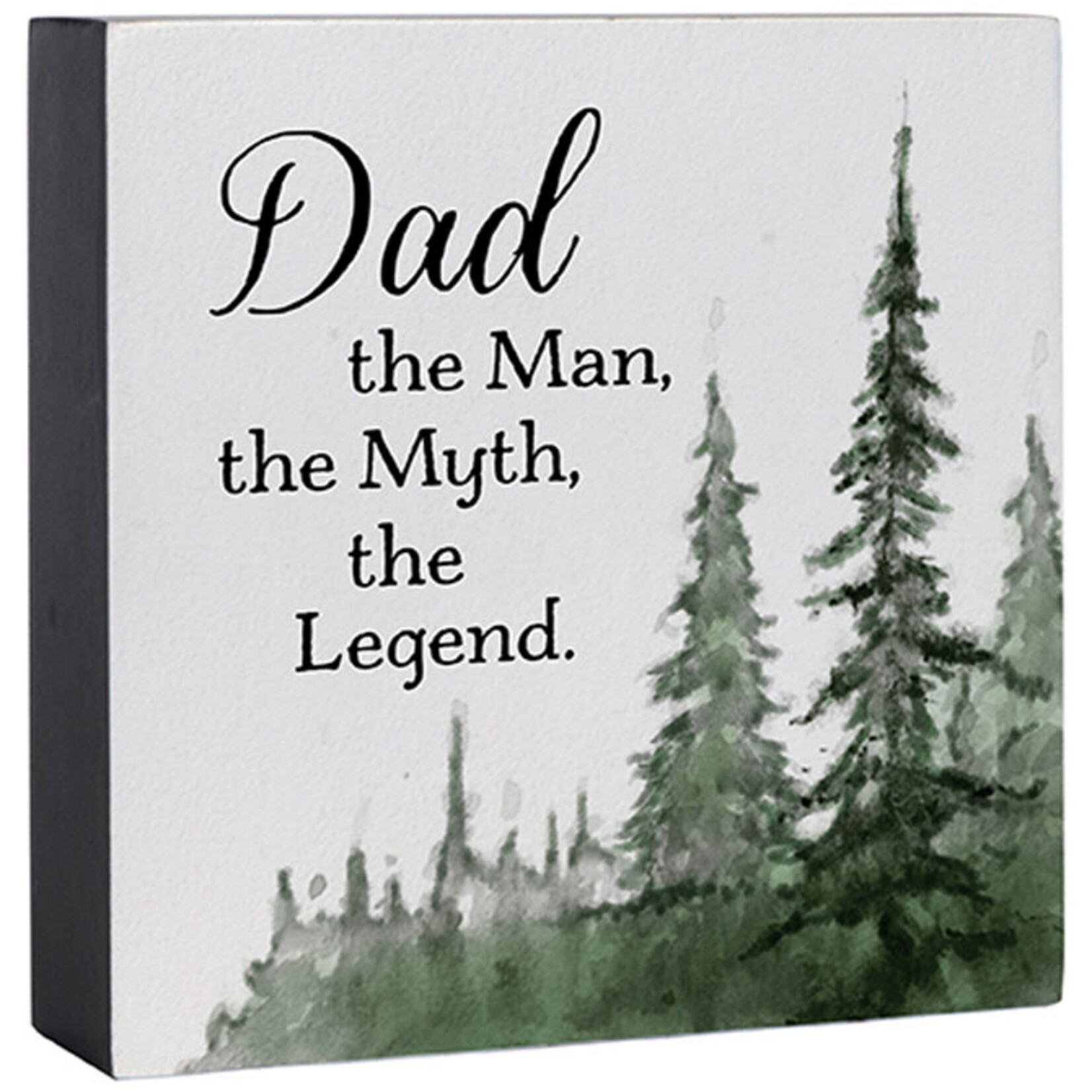 "Dad" - Mini Square Sitter