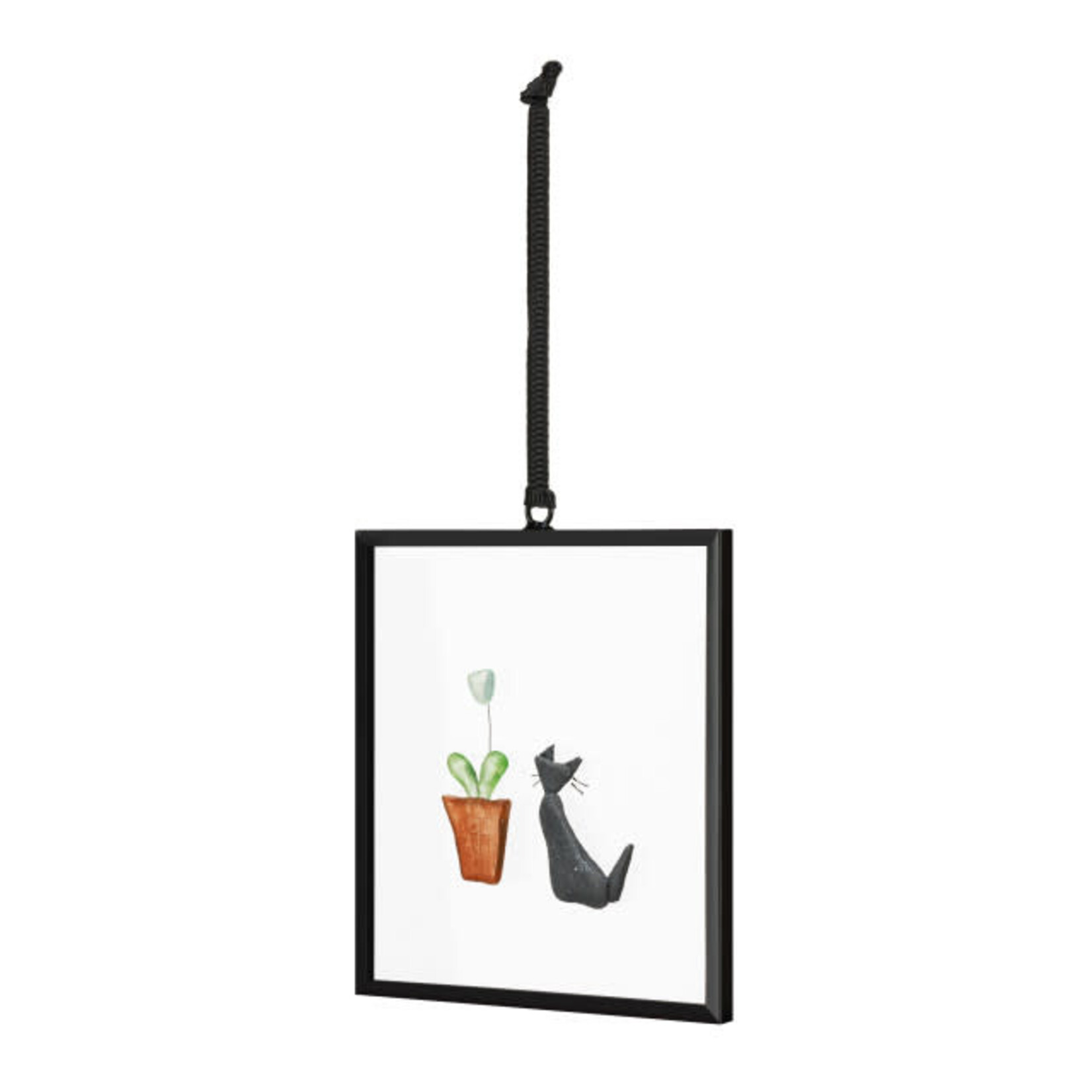 Sharon Nowlan Purrrfect Petals Suncatcher